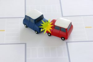 交通事故の画像